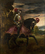 Carlos V en Mühlberg, by Titian, from Prado in Google Earth.jpg