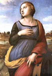 Arte,Pintura,Itália,RAFAEL SANZIO,Madonna Santa Catarina