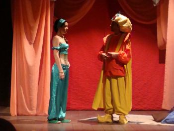 Peça de teatro "Aladdin"