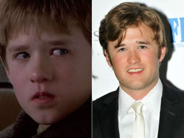 Haley Joel Osment não só ficou famoso como foi indicado ao Oscar pelo filme O Sexto Sentido, de 1999, quando tinha 11 anos. Depois disso, no entanto, teve poucos papéis de destaque. Em 2003, atuou em Lições Para Toda a Vida  Foto: Reprodução