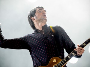  O Skank abriu o Palco Mundo, no sexto dia de Rock in Rio, neste sábado. (Foto: Flavio Moraes/G1)